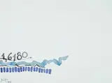 Giorgio Griffa, La divina proporzione n. 180