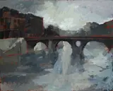 Ugo Attardi, Ponte sul tevere