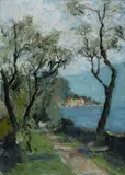 Gian Piero Restellini, Veduta di lago