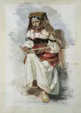 Orazio Orazi, Contadina, 1878