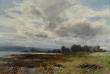 Bradley Lamond, Paesaggio lacustre, 1900