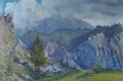 Paesaggio by Fausto Pratella, offered Oct 2017