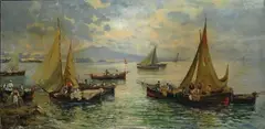 Fausto Pratella, Barche di pescatori
