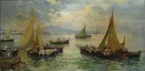 Fausto Pratella, Barche di pescatori