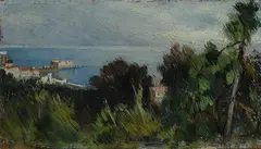 Veduta di Napoli da Posillipo by Attilio Pratella, offered Oct 2017
