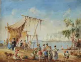 Pasquale Mattej, Figure lungo la costa