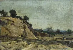 Paride Castellan, Campagna a Montelupo, 1956
