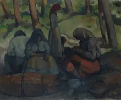 Il riposo by Ferruccio Pizzanelli, 1927, offered Oct 2017