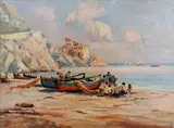 Luca Albino, Pescatori sulla spiaggia