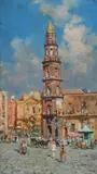 Carlo Brancaccio, Scorcio di Napoli
