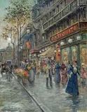 Carlo Brancaccio, Strada di Parigi