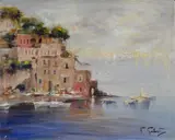Francesco Galante, Veduta a Capri