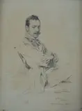 Antonio Piccinni, Ritratto di Ojetti, 1872