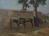 La sosta by Carlo Domenici, offered Jul 2017