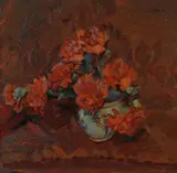 Mario Puccini, Vaso con fiori