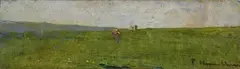 Nei campi by Plinio Nomellini, 1888, offered Jul 2017