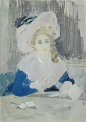 Donna al Cafè by Gianni Vagnetti, offered Jul 2017