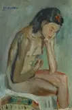 Raffaello Arcangelo Salimbeni, Nudo di ragazza