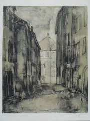 La rue by Bernard Gantner, offered Jul 2017