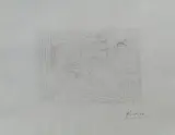 Repos du Sculpteur devant un Centaure et une Femme by Pablo Picasso, 1933, Dalla Suite Vollard. Riportante firma in basso a destra Pubblicazioni:, offered Jul 2017