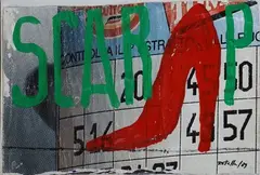 La scarpa by Rotella, 1989, offered Jul 2017
