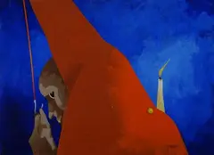 Oltremare by Emilio Tadini, 1992, offered Jul 2017