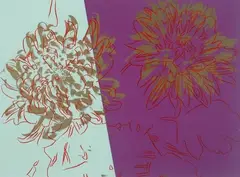 Kiku by Andy Warhol, 1984, screenprint in colors, offered Jul 2017