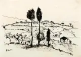 Paesaggio romano anni cinquanta by Giacomo Balla, offered Dec 2019