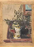 Filippo de Pisis, Vaso con Zinnie 1939