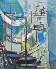 Mare by Antonio Corpora, oil on canvas cm, offered Dec 2019