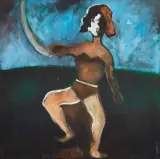 Rimini 1985 by Tano Festa, acrylic on canvas cm, offered Dec 2019