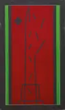 Franco Angeli, Tracce, enamel acrylic on canvas cm