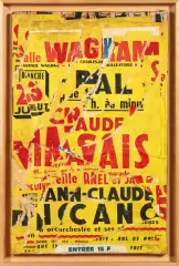 Untitled by Jacques de la Villeglé, Avenue de Wagram (novembre), offered Dec 2019