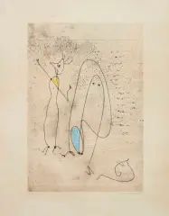 Les noces interrompues 1971 by Max Ernst, offered Dec 2019
