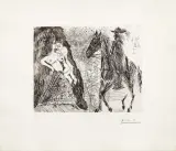 Senza titolo 1968 by Pablo Picasso, offered Dec 2019