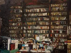 Massimo Giannoni, Senza titolo, oil on canvas cm