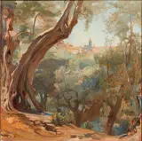 Onorato Carlandi, Scorcio Di Tivoli