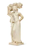 Arturo Carrera, Figura Femminile Con Albero, marmo