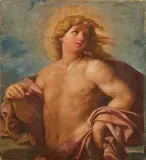Giovanni Andrea Sirani, Apollo, oil on canvas