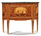 Ignazio and Luigi Ravelli, Untitled, DEMI-LUNE COMMODE