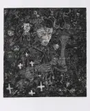 Renzo Bussotti, Senza titolo 1967, lithograph cm