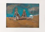 Sergio Vacchi, Il Pianeta 5 stampe all', etching