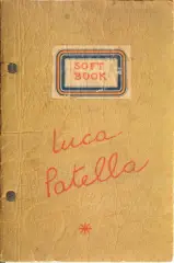 Luca Maria Patella, Untitled, Soft Book libro realizzato in