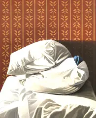 Giorgio Tonelli, Il Letto 1994, oil on panel cm