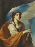 Pacecco De Rosa, Santa Caterina E Santa Dorotea, coppia di dipinti