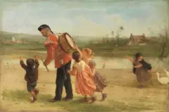 John Morgan, Il Tamburino, oil on canvas