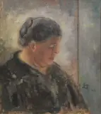 Achille Lega, Ritratto Della Madre