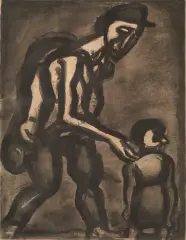 Untitled by Georges Rouault, SE RÉFUGIE EN TON COEUR, offered Oct 2019