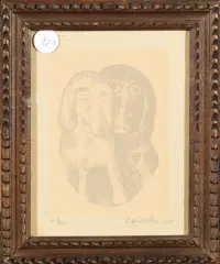 I Canini by Giuseppe Viviani, lithograph, offered Jul 2019