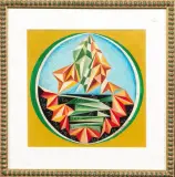 Luca Chessa, Parole Futuriste Volanti, oil on card